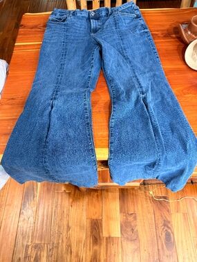 Express 70’s flare jeans